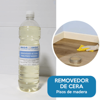 REMOVEDOR DE CERA PISO MADERA