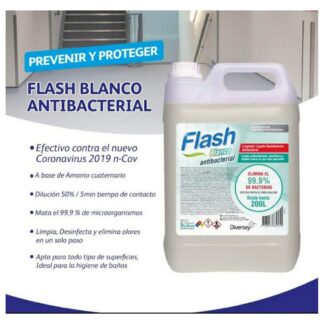 FLASH ANTIBACTERIAL BIDON X 5 LITROS