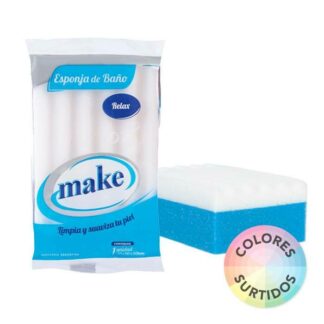 ESPONJA DE BAÑO MAKE