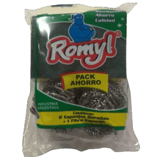 COMBO ROMYL 1 ESPONJA+2 BOLLITOS