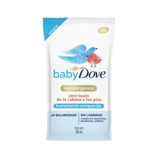 JABON BABY DOVE DOYPACK X180ML