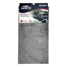 PAÑO MICROFIBRA CORAL FLEECE GRIS 40X60CM