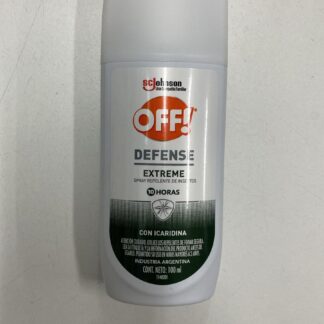 REPELENTE OFF! DEFENSE EXTREME SPRAY X100ML